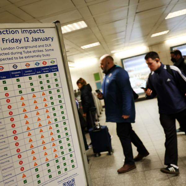 Gran Bretagna, sciopero della metro a Londra: servizi fermi fino a giovedì