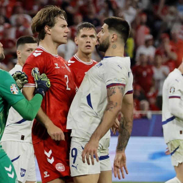 Euro 2024, 0-0 tra Danimarca e Serbia: cronaca e tabellino