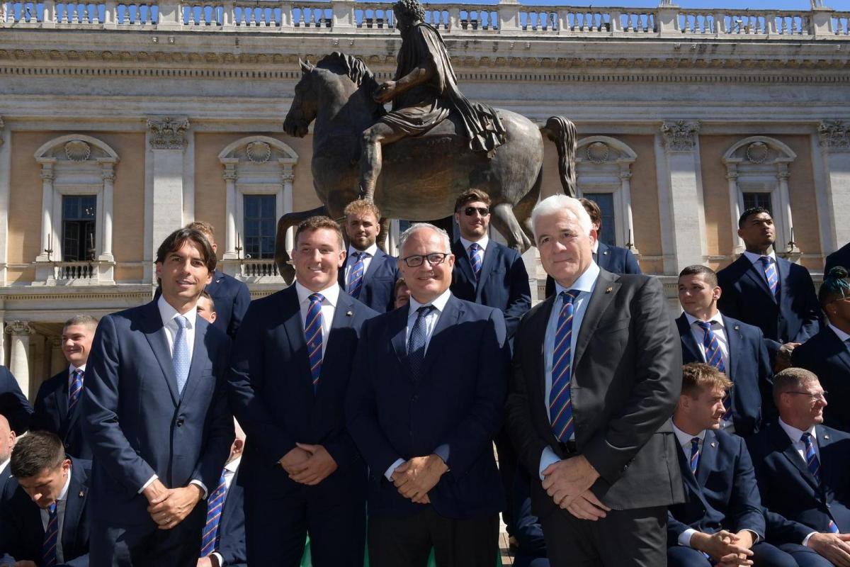 Rugby World Cup, gli azzurri partono da Roma e (insieme a Malagò) c…