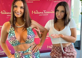 Statua Elettra Lamborghini: al Madame Tussauds la sua sosia di cera