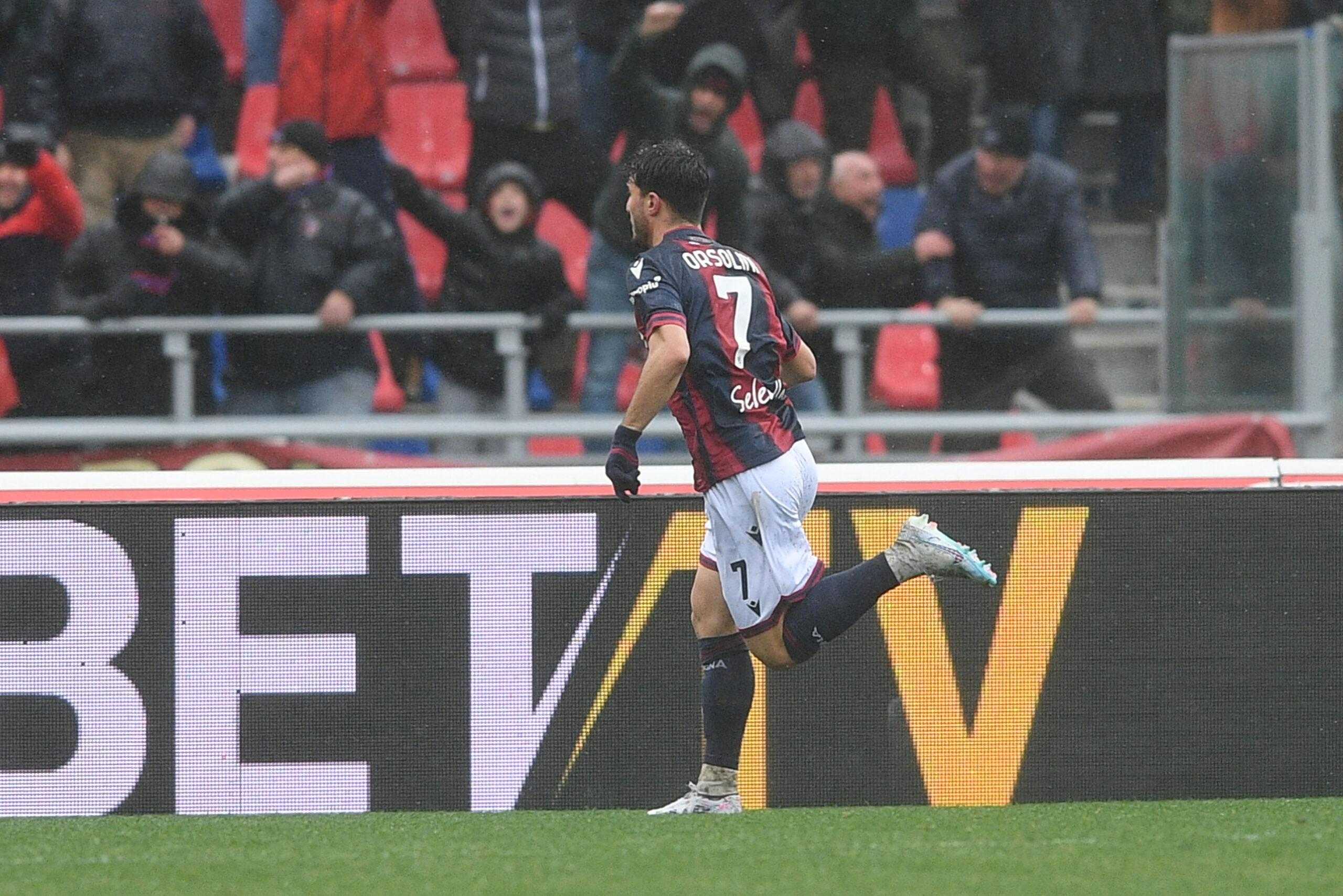 Bologna-Inter 1-0, Orsolini affonda i nerazzurri nella rincorsa allo Scudetto