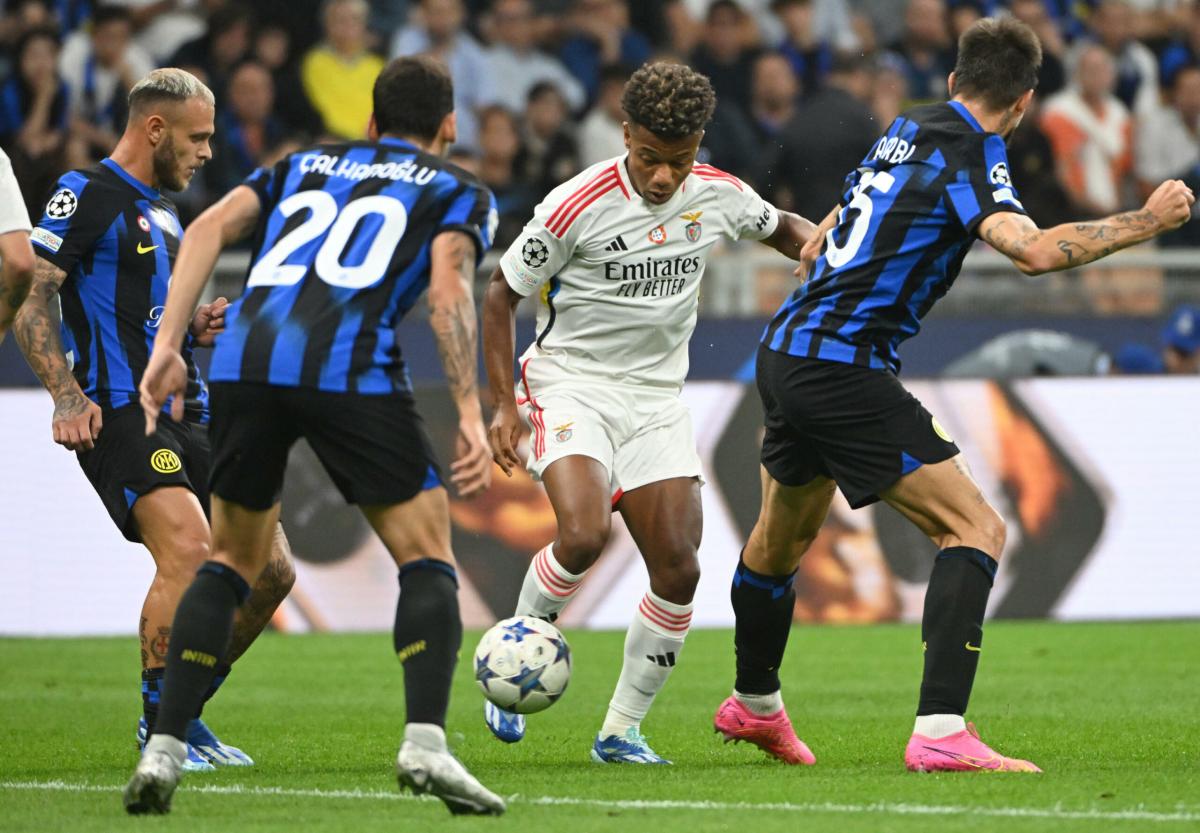 Champions League, nerazzurri per il primato:  Benfica-Inter dove ve…