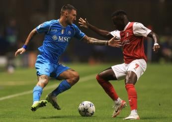 Champions League, Napoli-Braga: la partita che vale la qualificazione agli ottavi dove vederla in Tv e in streaming?