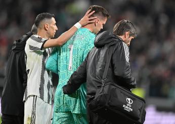 Juventus, passata la paura per Szczesny i controlli dicono che è tutto ok