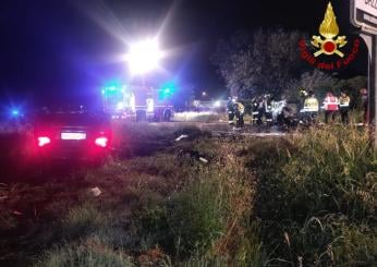 Incidente Montecatini Terme (Pistoia): scontro tra due auto, morta …