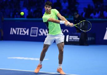 ATP Finals Torino, Alcaraz supera Rublev in due set e rimane in corsa per la qualificazione