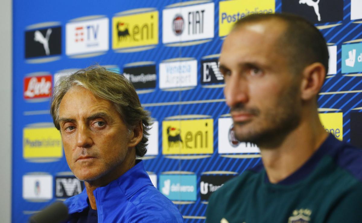 Chiellini: “L’addio di Mancini mi ha sorpreso”