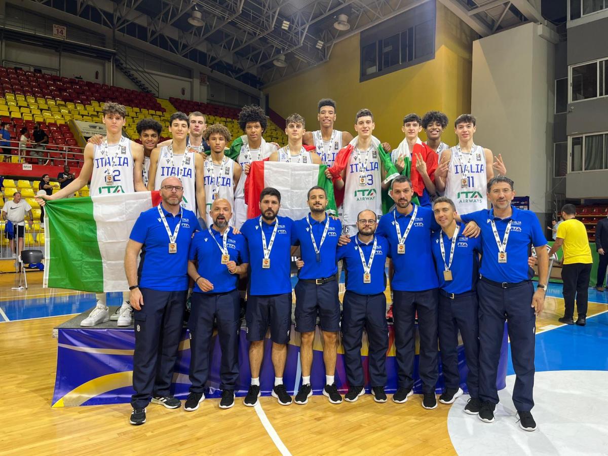 Basket, Europeo Under 16: è argento per l’Italia