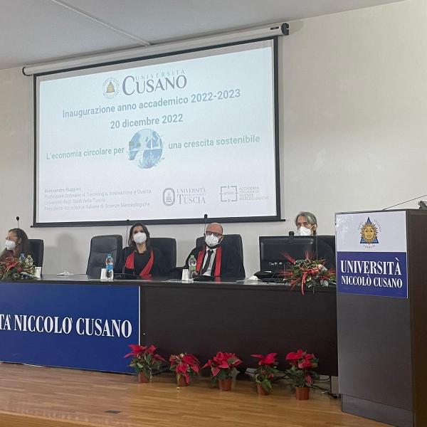 Università Niccolò Cusano, inaugurazione anno accademico 2022/2022 | SEGUI LA DIRETTA