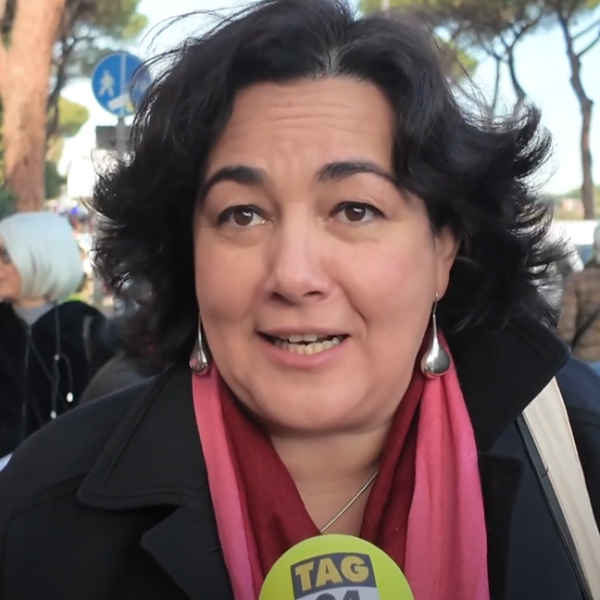 Fondazione Pangea, manifestazione 8 marzo Roma, Simona Lanzone: “Stop all’oppressione delle donne a prescindere dalla religione”| VIDEO