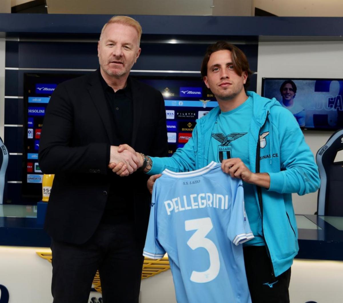 Lazio, Luca Pellegrini si presenta: “Conoscere Sarri è un vantaggio…