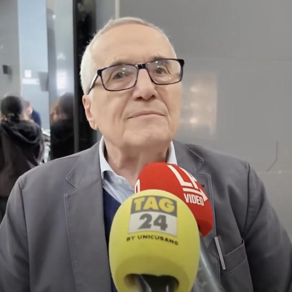 Marco Bellocchio e la protesta del mondo del cinema: “Deve esserci unità”, sui David: “Cortellesi? Ho apprezzato alcune cose del suo film” | VIDEO