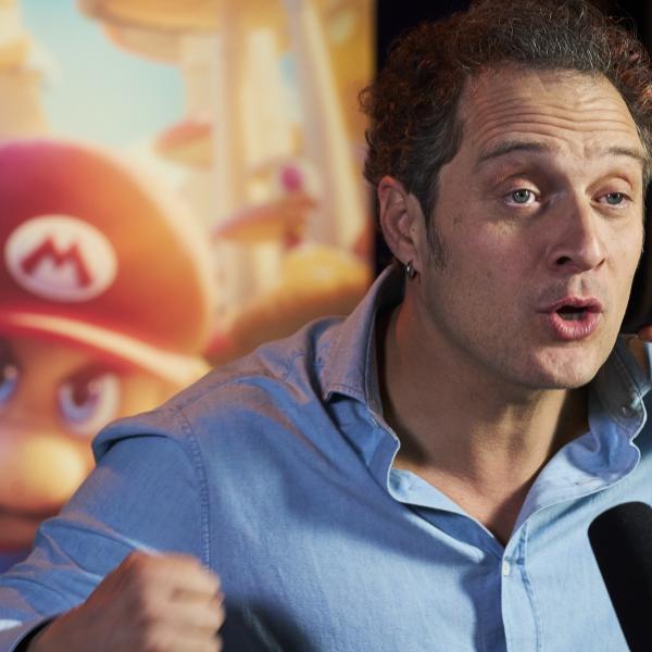 Claudio Santamaria, Super Mario Bros: “Anche io sono un bravo idraulico”