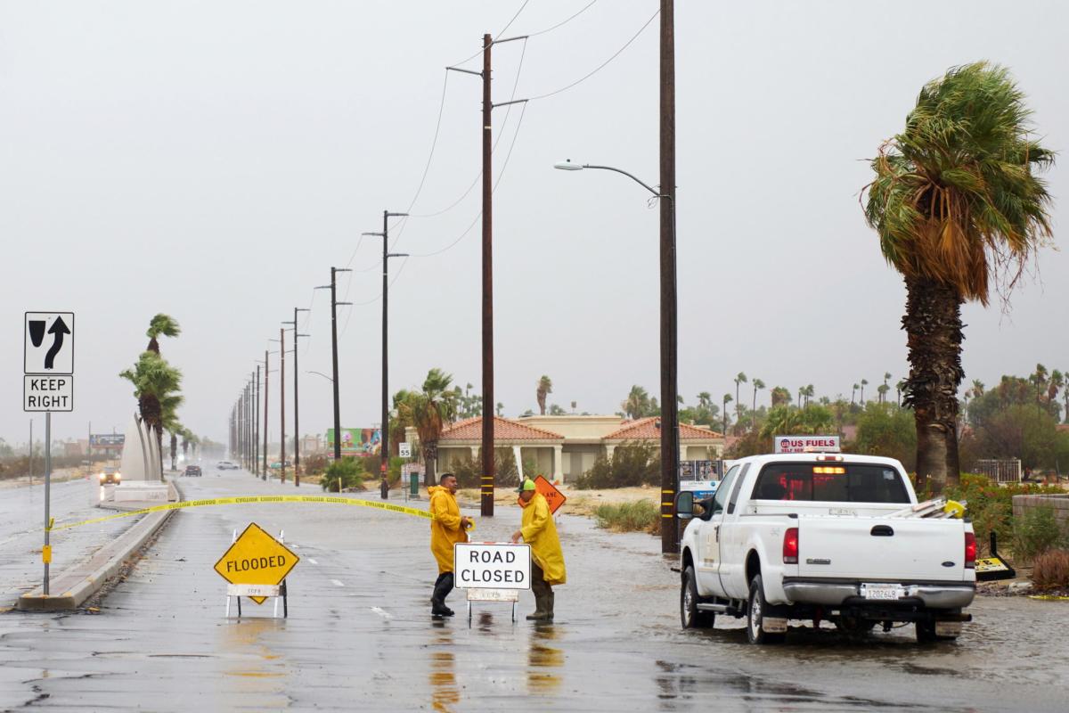 California, l’uragano Hilary si abbatte su Los Angeles: anche un fo…