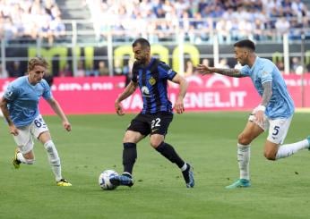 Inter-Lazio 1-1, i nerazzurri pareggiano nel finale grazie al gol di Dumfries. Cronaca e Tabellino