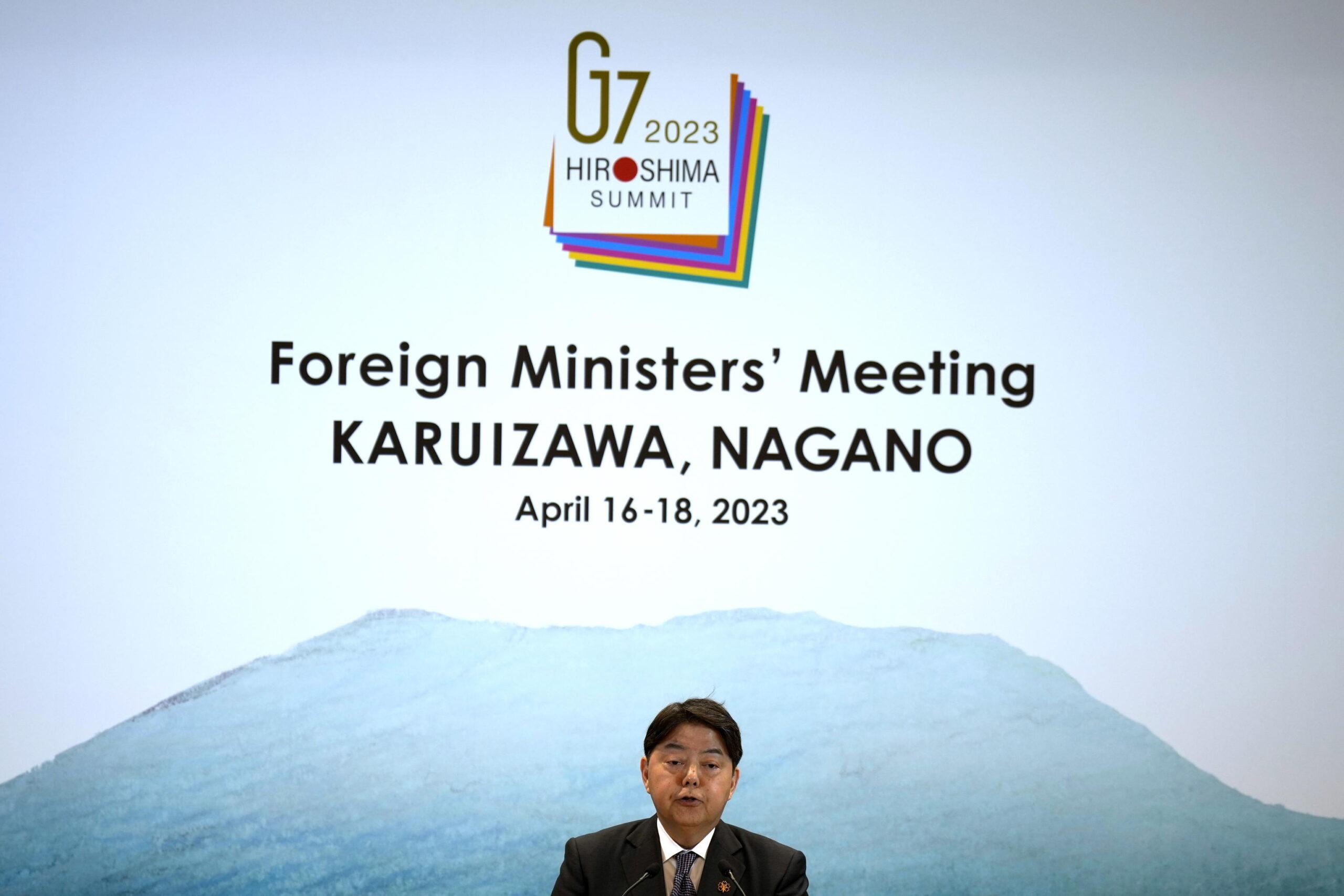 Giappone, i ministri degli esteri del G7: “I Paesi che aiutano la Russia la pagheranno cara”