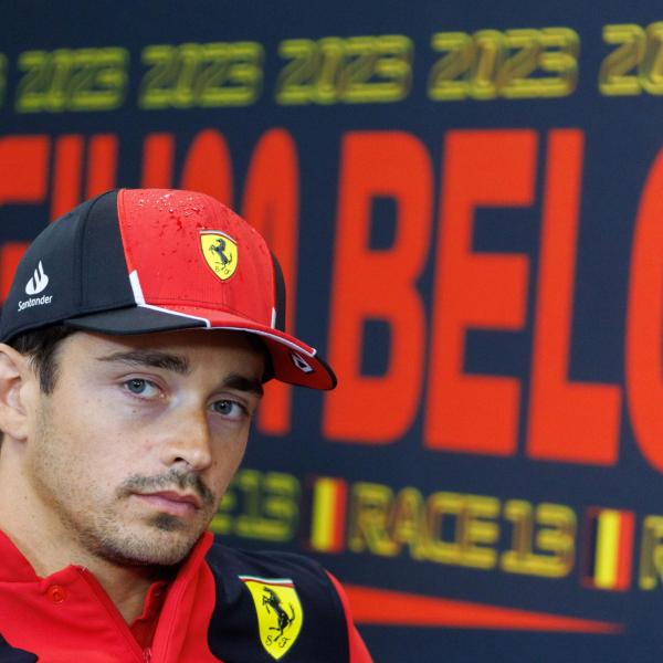 Formula 1, Leclerc in conferenza stampa al GP del Belgio: “Speriamo nel meteo”