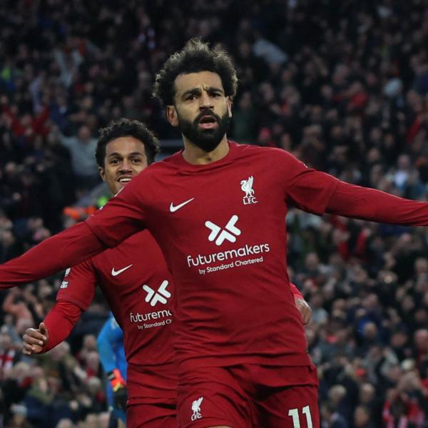 Liverpool-Manchester City 1-0, ad Anfield la decide Salah