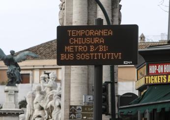 Roma, perché è stata chiusa la fermata Jonio della Metro B1 oggi 18 ottobre 2023?