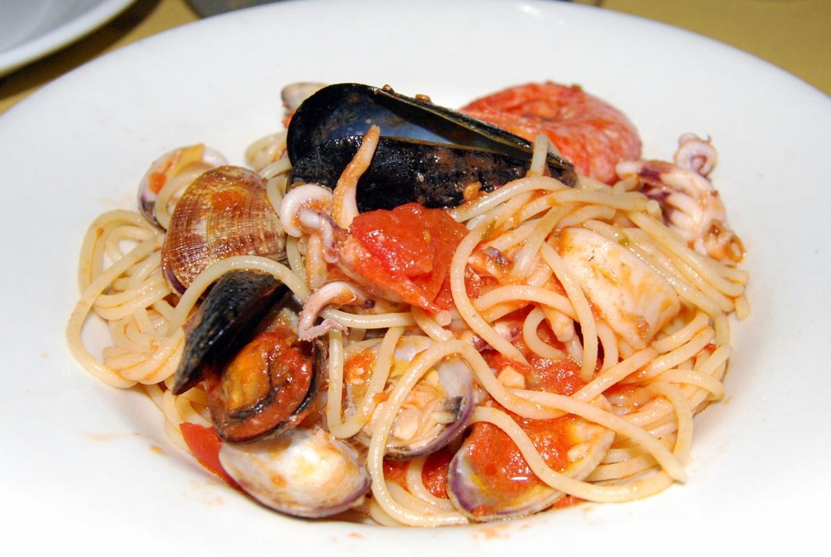 Gli intramontabili spaghetti allo scoglio