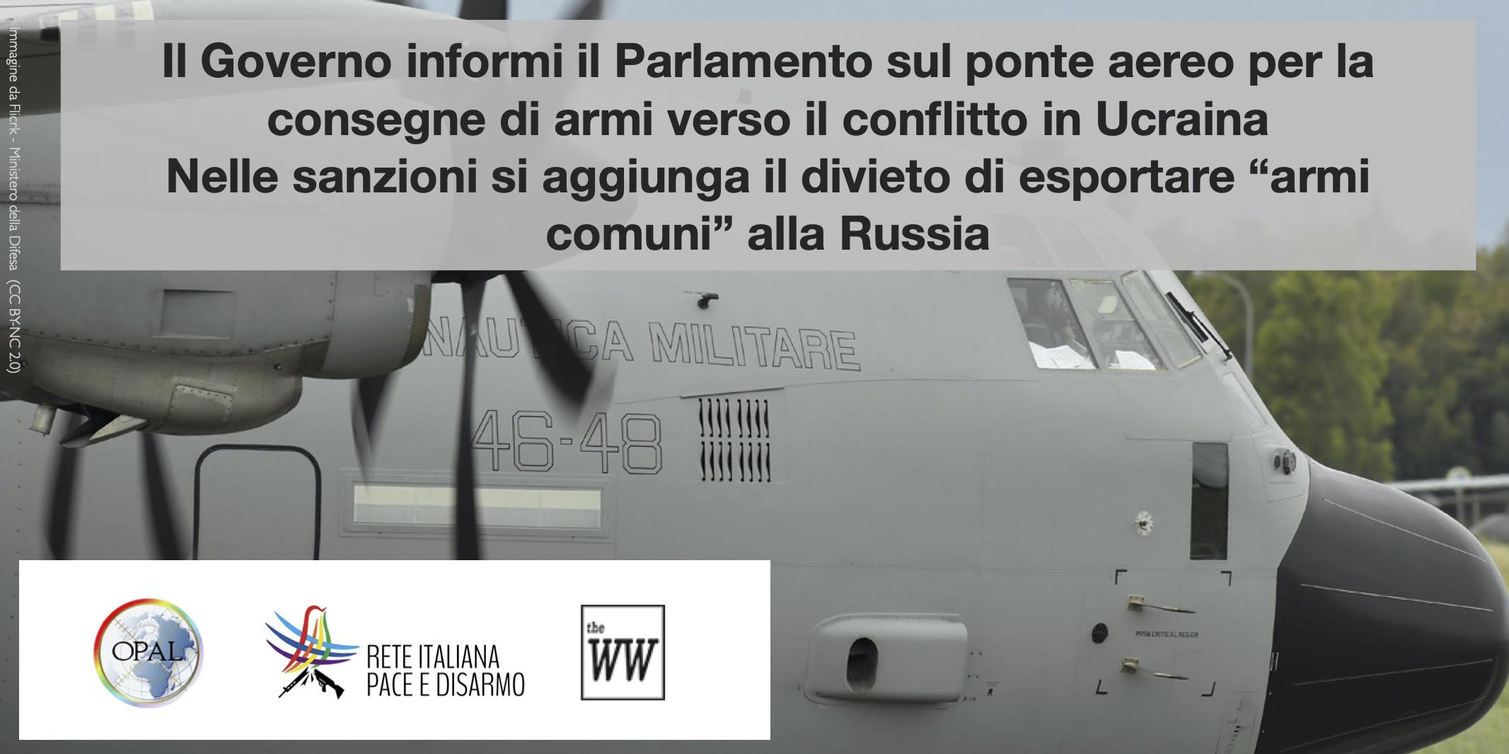 Russia Italia e la guerra: “Stiamo partecipando a ponte aereo militare”