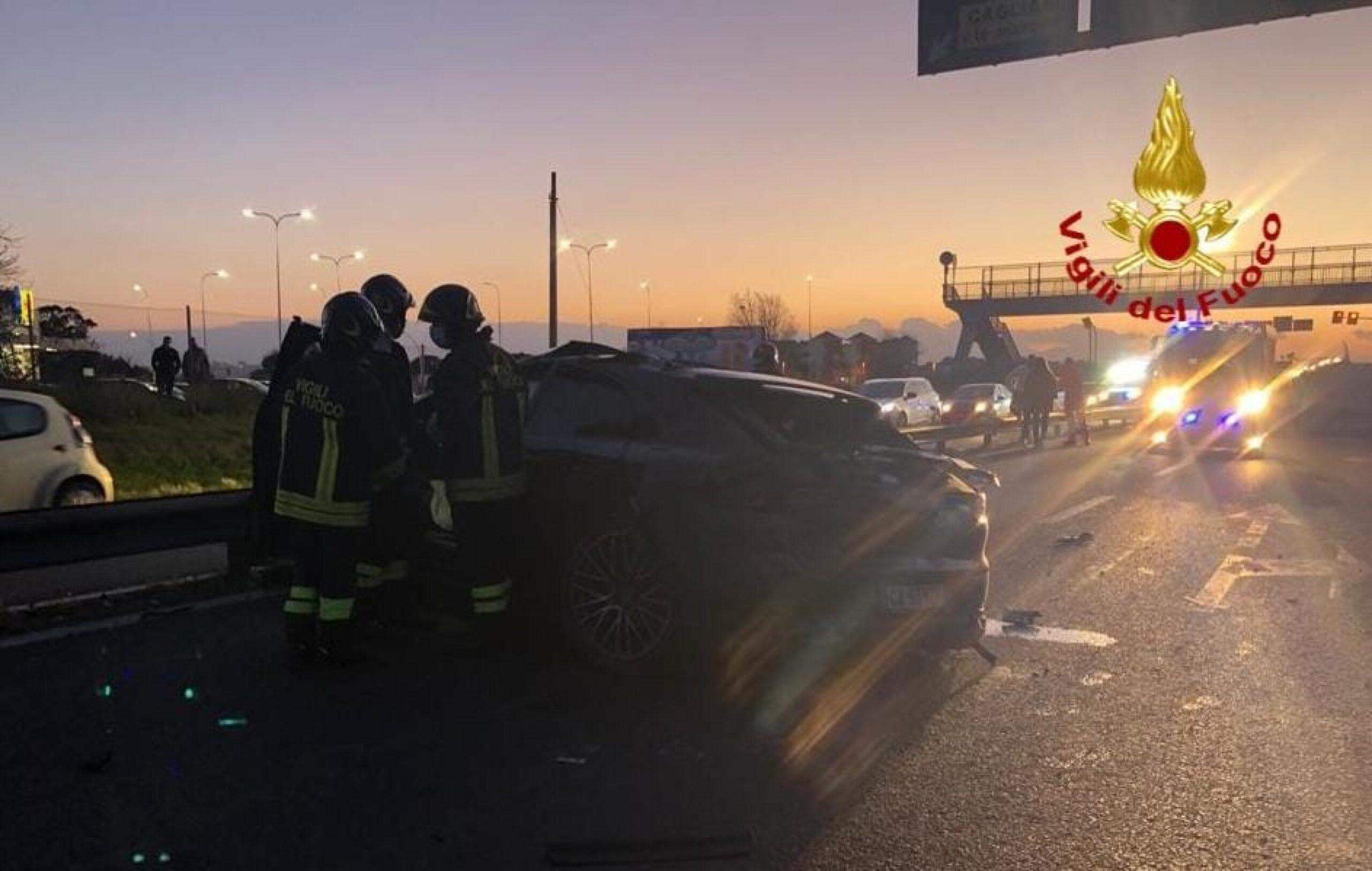 Arezzo, incidente mortale: perde la vita un 56enne, moglie e figlio gravissimi