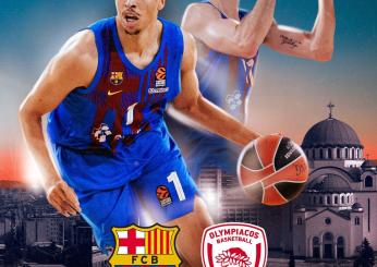 Pallacanestro Eurolega Barcellona 3° supera l’Olympiacos nella finalina