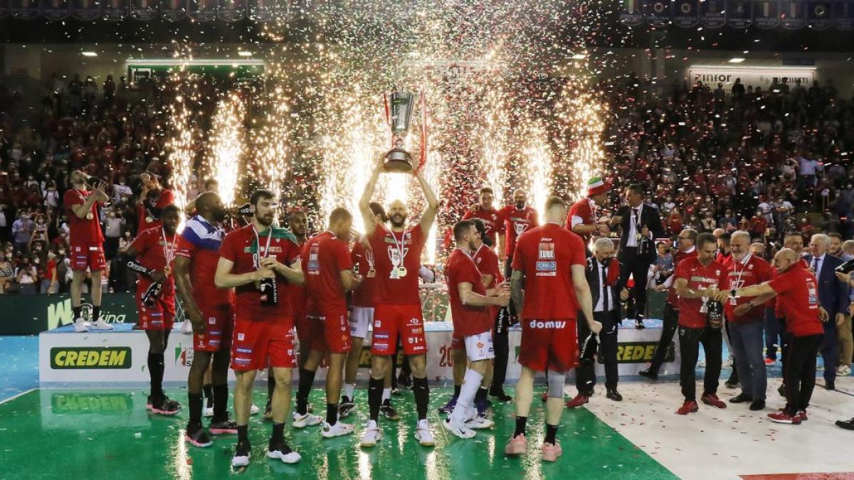 Volley, La Lube Civitanova è campione d’Italia