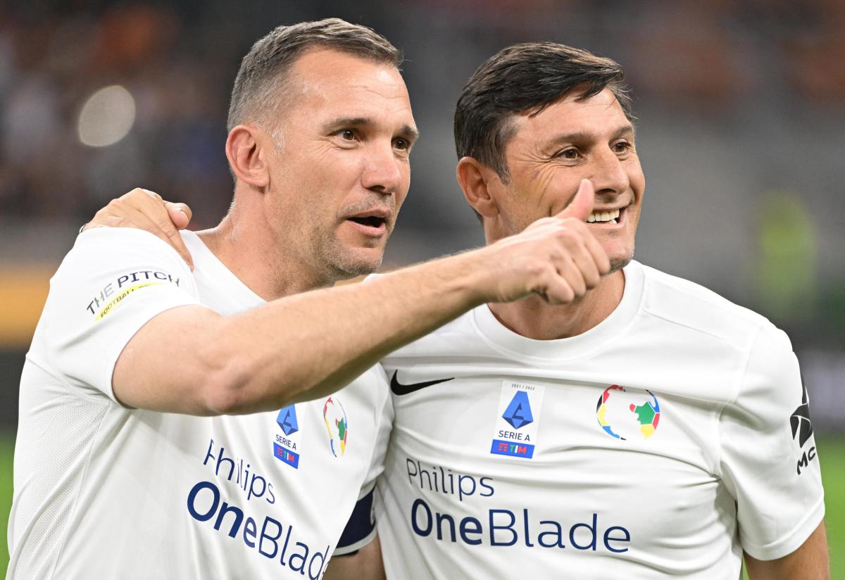 Andriy Shevchenko nella Kings League, esordio con rigore sbagliato …