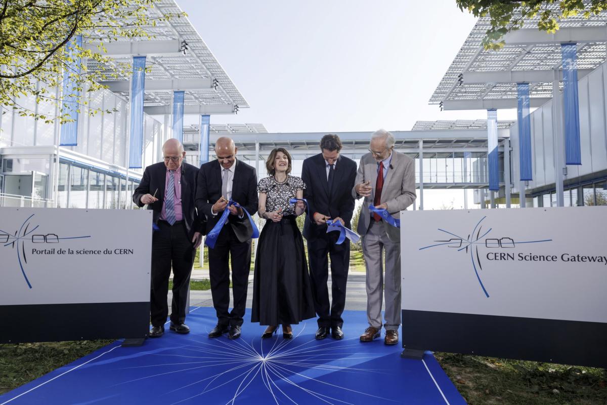 Cern, Fabiola Gianotti inaugura Science Gateway il museo della fisi…