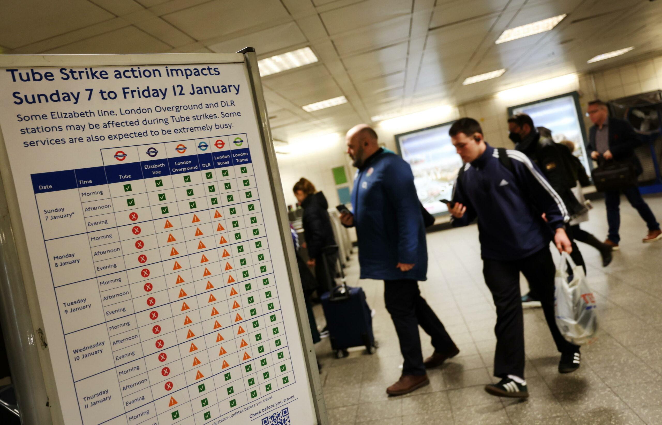 Gran Bretagna, sciopero della metro a Londra: servizi fermi fino a giovedì