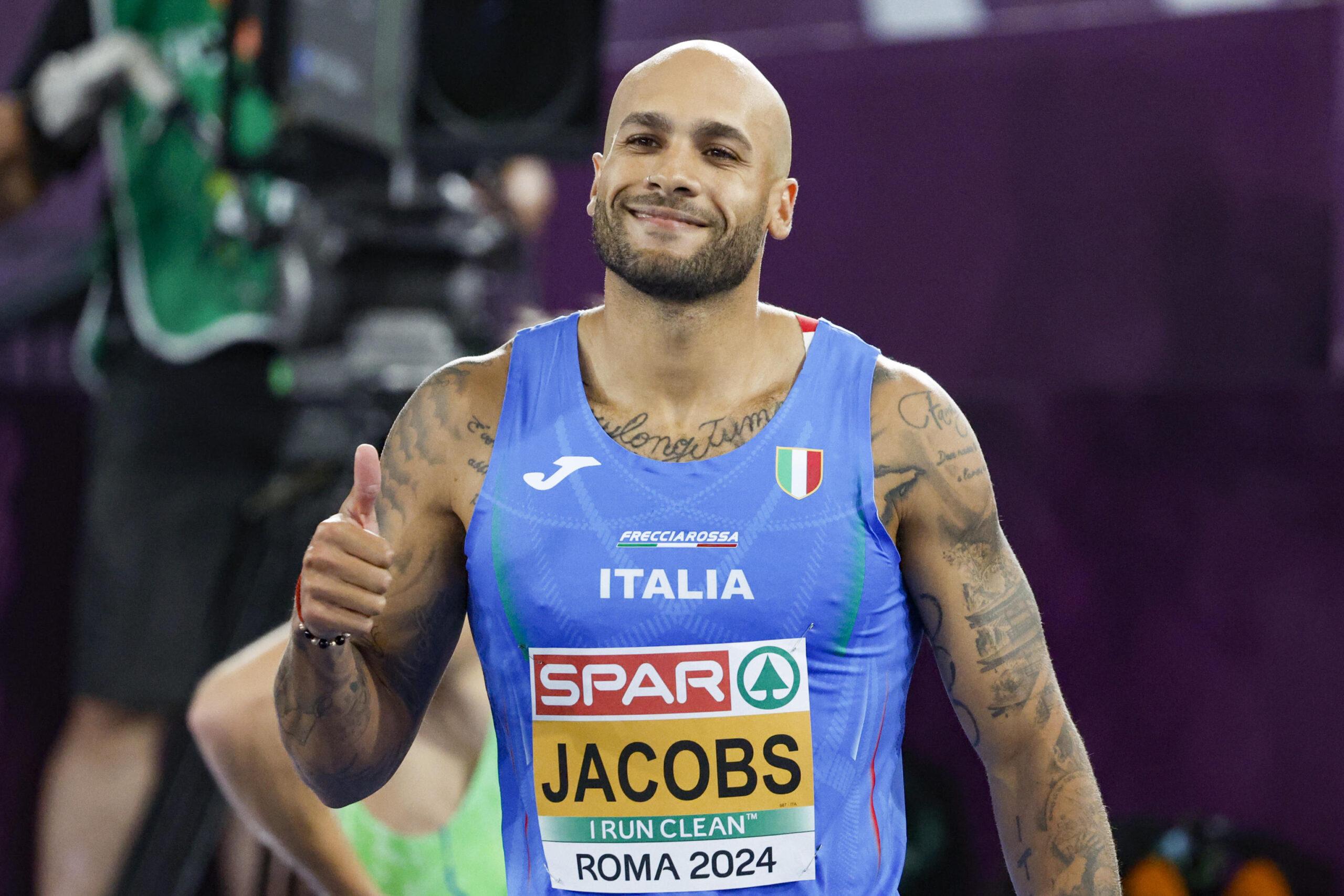 Europei Roma 2024, doppietta azzurra nei 100 metri: Jacobs primo, Ali secondo