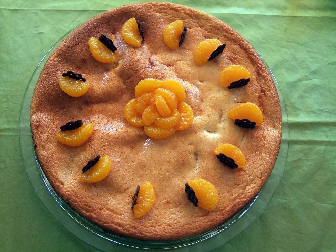 torta al mandarino