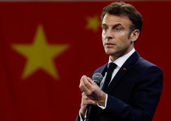 Cina, Macron scopre la crisi fra Europa e Stati Uniti