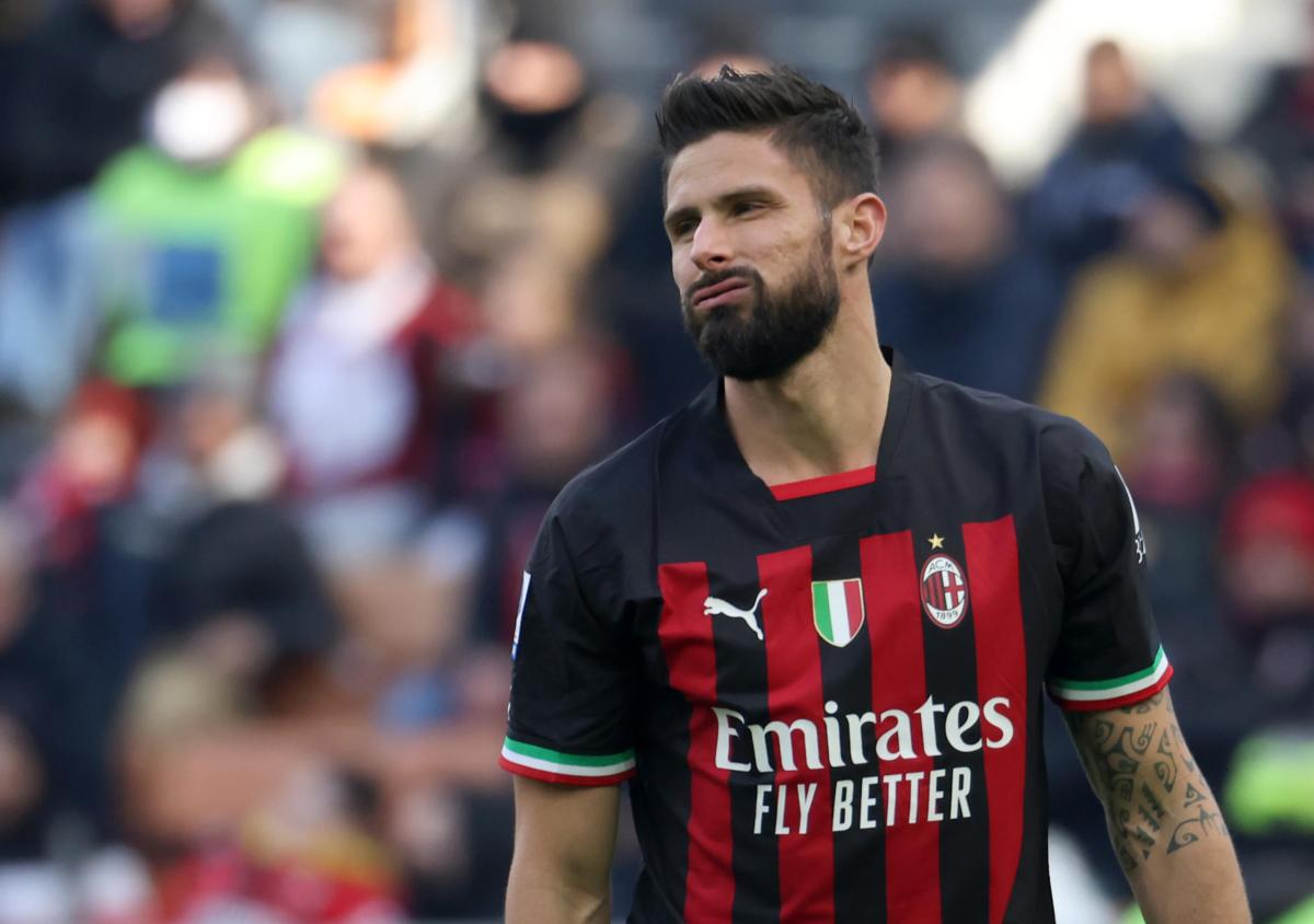 Milan-Salernitana, le probabili formazioni: Giroud dal 1′