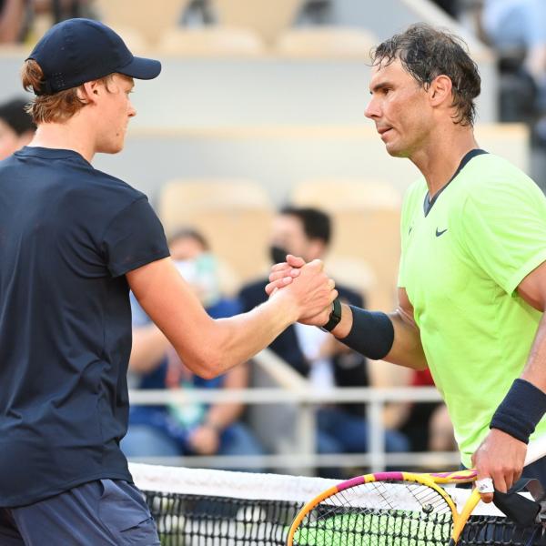 Indian Wells 2024, Sinner gioca con il figlio di Nadal | VIDEO