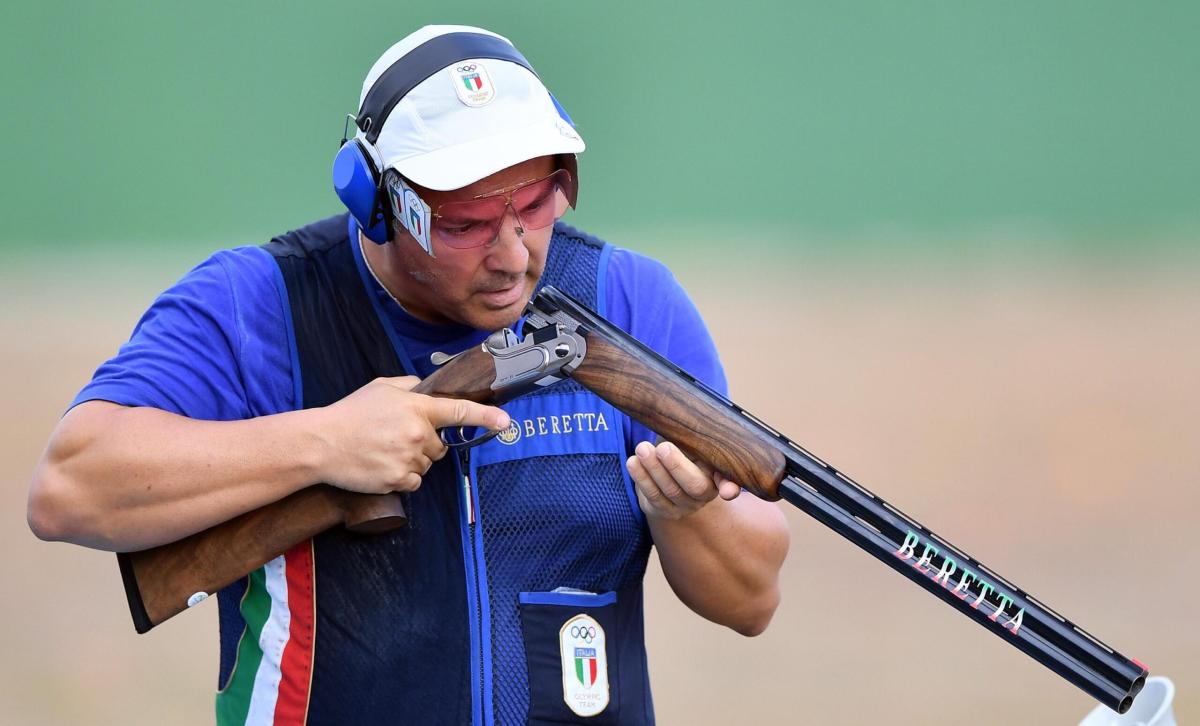 Tiro a volo: pass olimpico per Pellielo e argento per Rossi