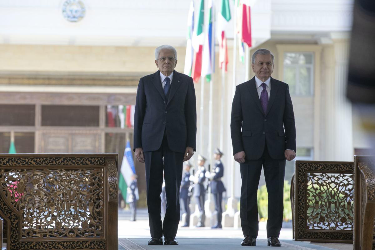 Mattarella in visita in Uzbekistan: “Azioni di Hamas un insulto all…