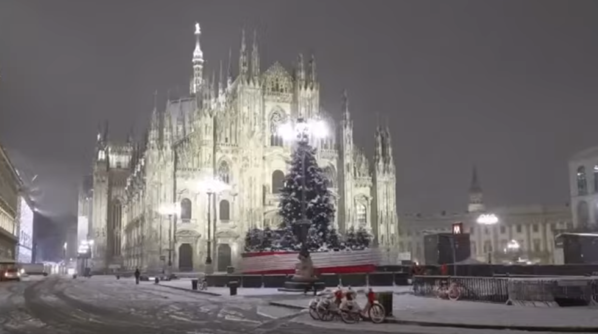 Quando nevica a Milano? Le previsioni dal 4 al 10 dicembre 2023