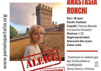 Anastasia Ronchi, ritrovata in Versilia la ragazza scomparsa a Pavia