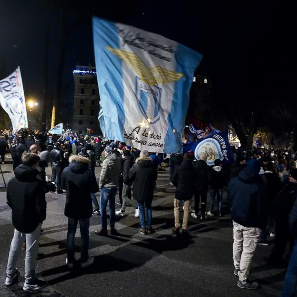 Bayern Monaco-Lazio, i tifosi biancocelesti in Germania: “Emozioni uniche, crediamo alla qualificazione” | VIDEO