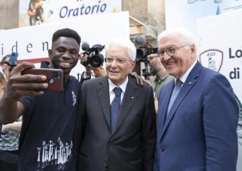 Mattarella e Steinmeier in Sicilia: “Accogliere e integrare i migranti”