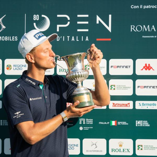 Golf, il polacco Adrian Meronk ha vinto il DS Automobiles 80° Open d’Italia