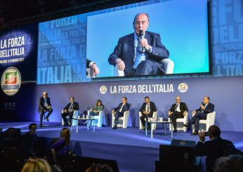 Convention Forza Italia, il discorso di Berlusconi: “Eccomi, sono qui per voi”