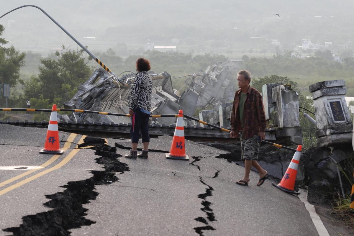 Terremoto a Taiwan di magnitudo 6,2 ma nessun allarme maremoto