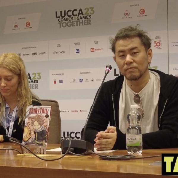 Mashima Hiro al Lucca Comics 2023: “Mi piacerebbe lavorare a un live action di Fairy Tail” | VIDEO