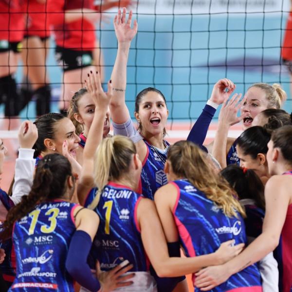 Volley, doppio successo italiano in Europa