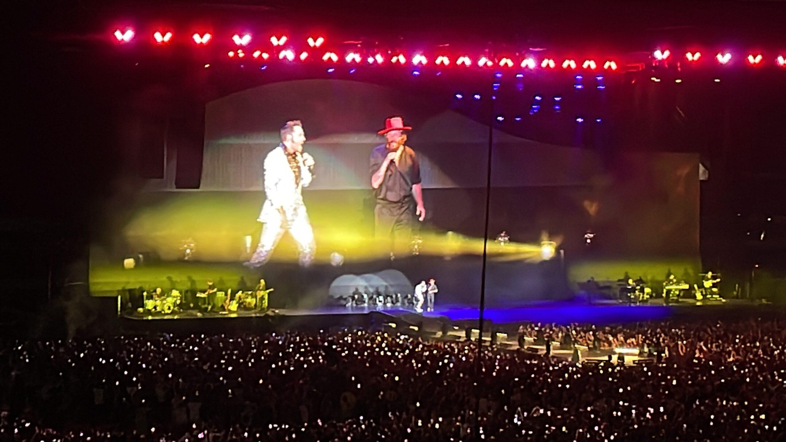 Tiziano Ferro e Lorenzo Jovanotti duetto a sorpresa allo Stadio Olimpico di Roma | VIDEO