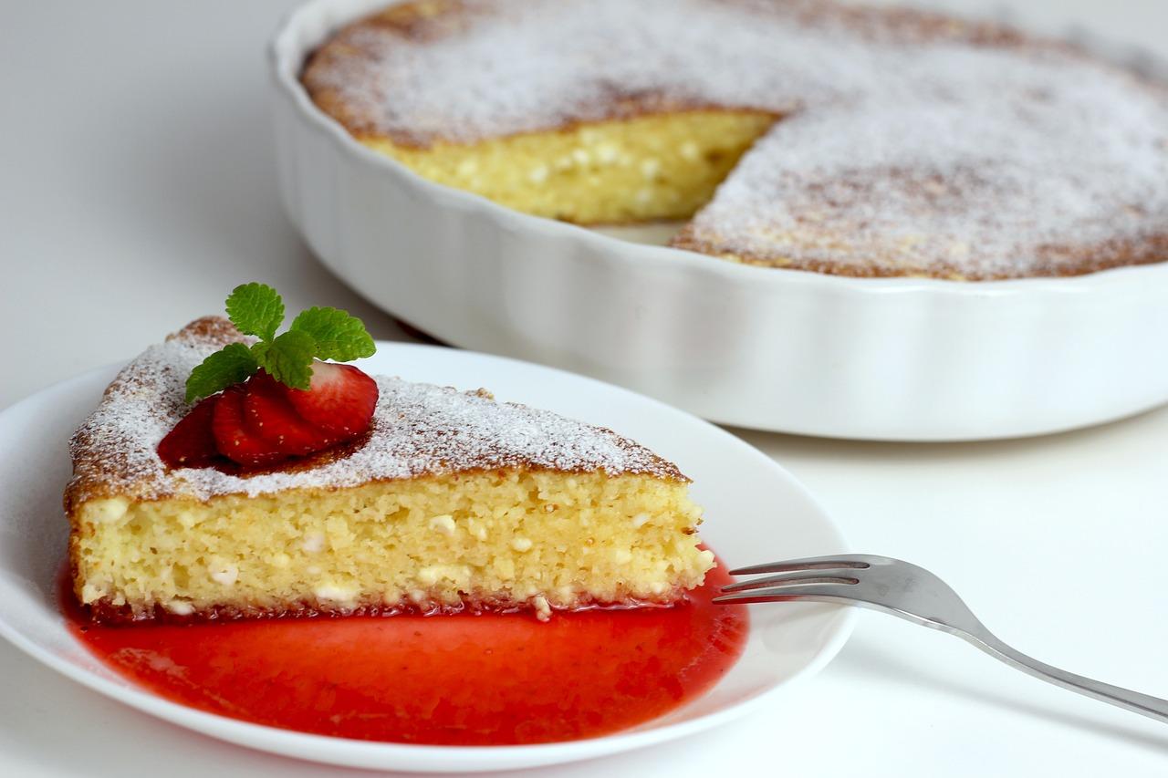 torta di ricotta sofficissima