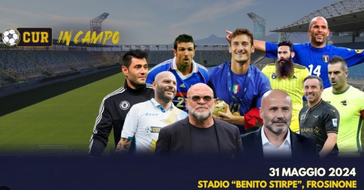 CUR in Campo 2024: il 31 maggio la nuova edizione del format benefico di “Calcio – Ultimi Romantici”